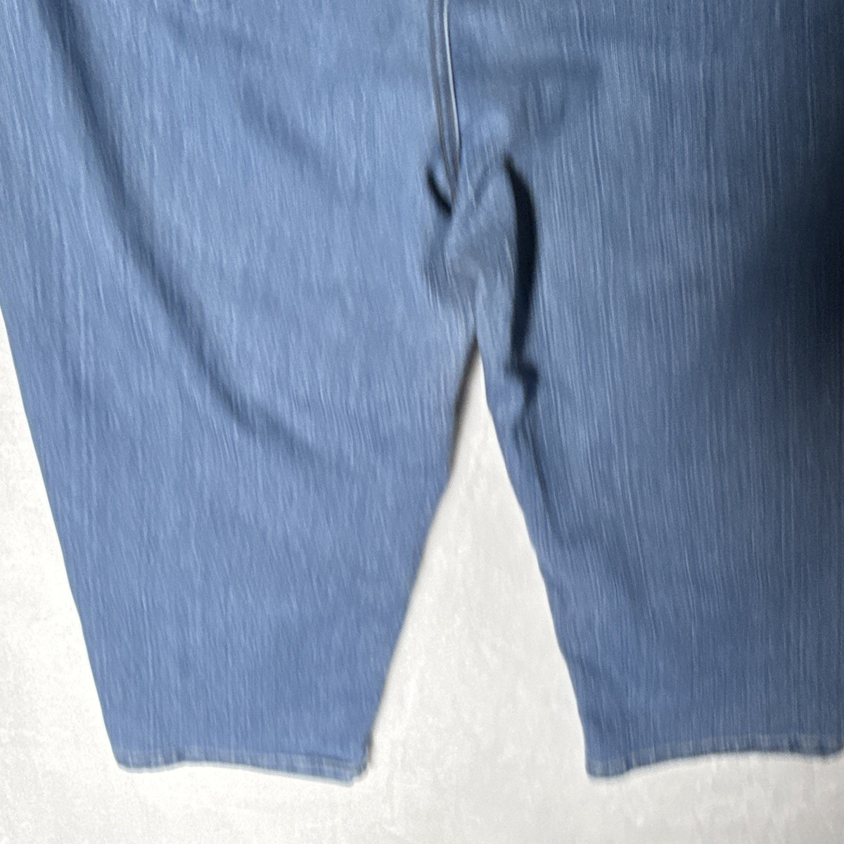 JMS Women’s 18W Blue Stretch Denim Capri Pants Pockets Mid Rise 18 Inseam