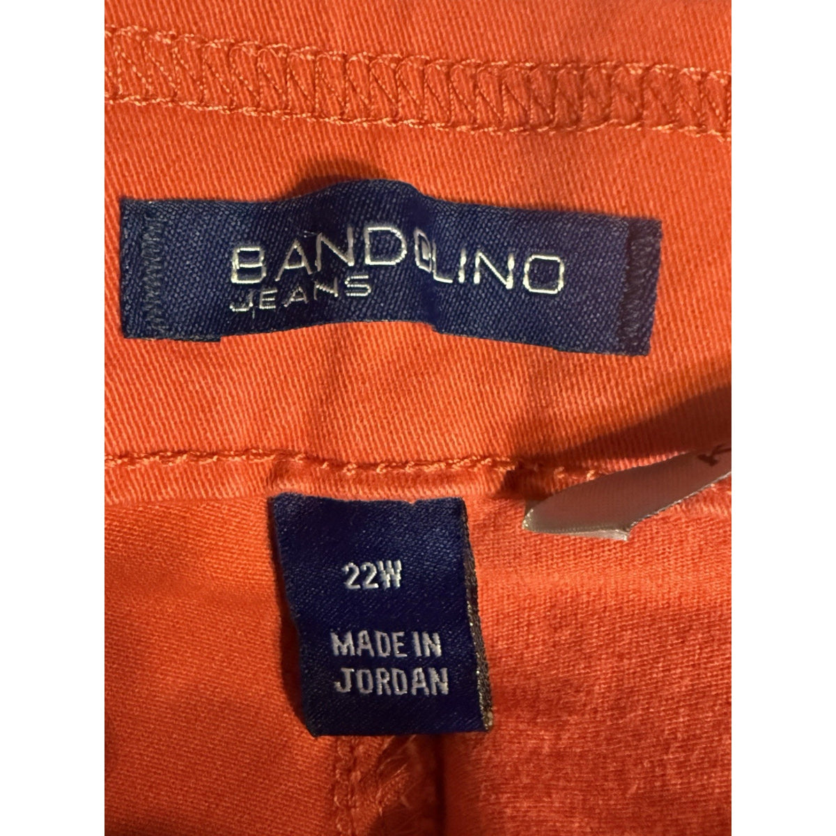 Bandolino Red Pull On Capri Pants Women’s Size 22W Stretch Mid Rise