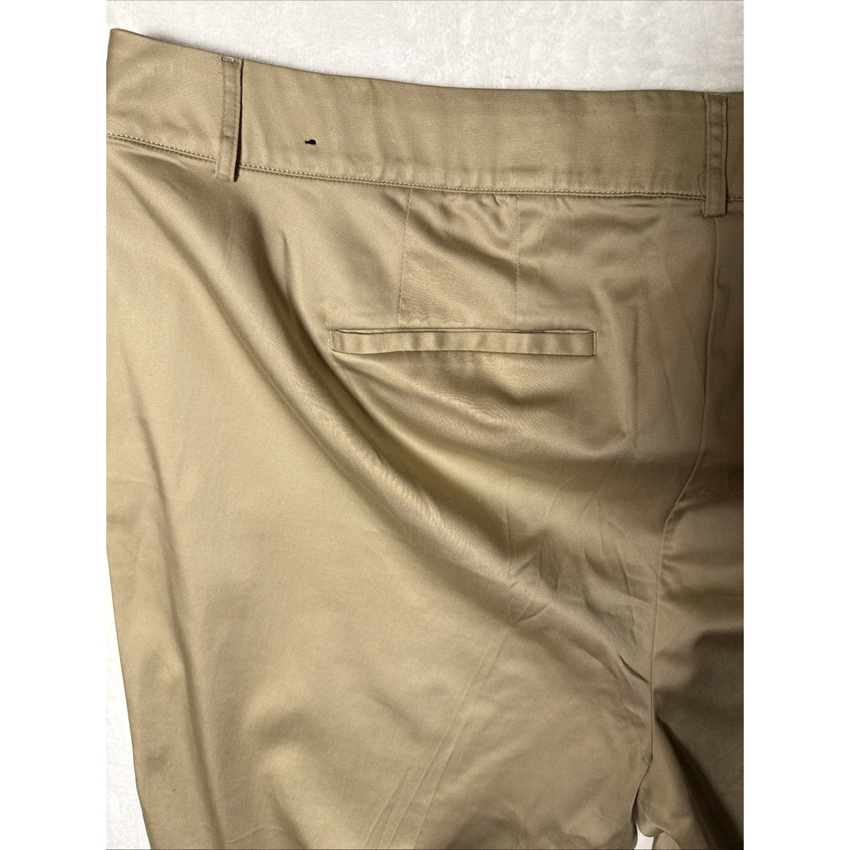 Glamour X By Lane Bryant Women’s Plus Size 28 Ankle Pants Tan