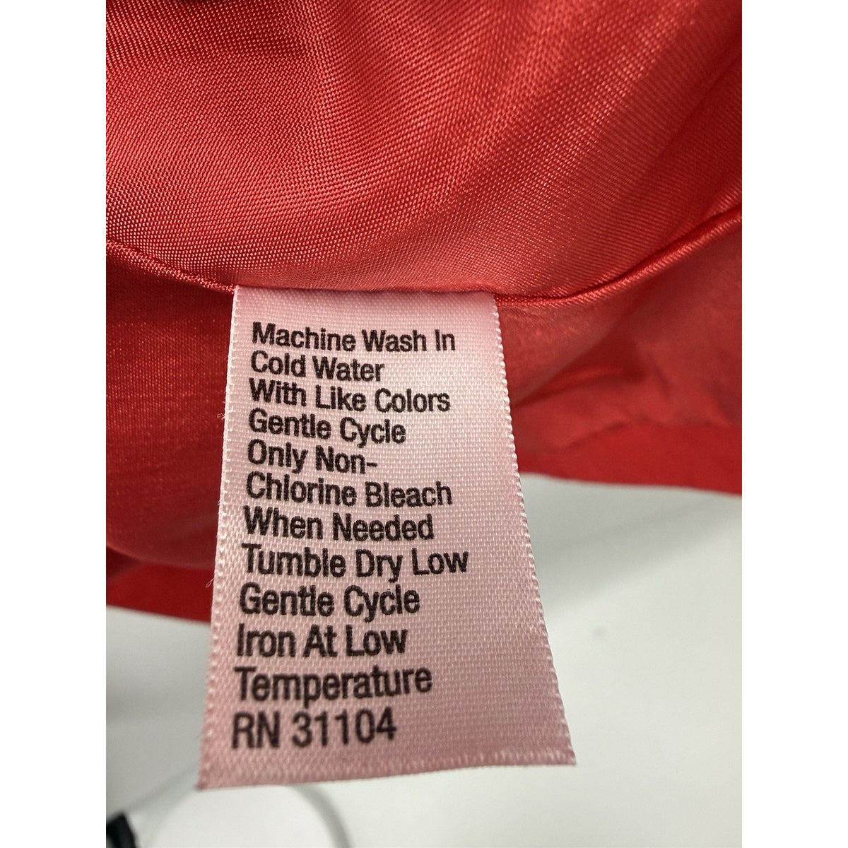 Kim Rogers Red Faux Suede Look Zip Front Jacket Womens 18 Career Classic