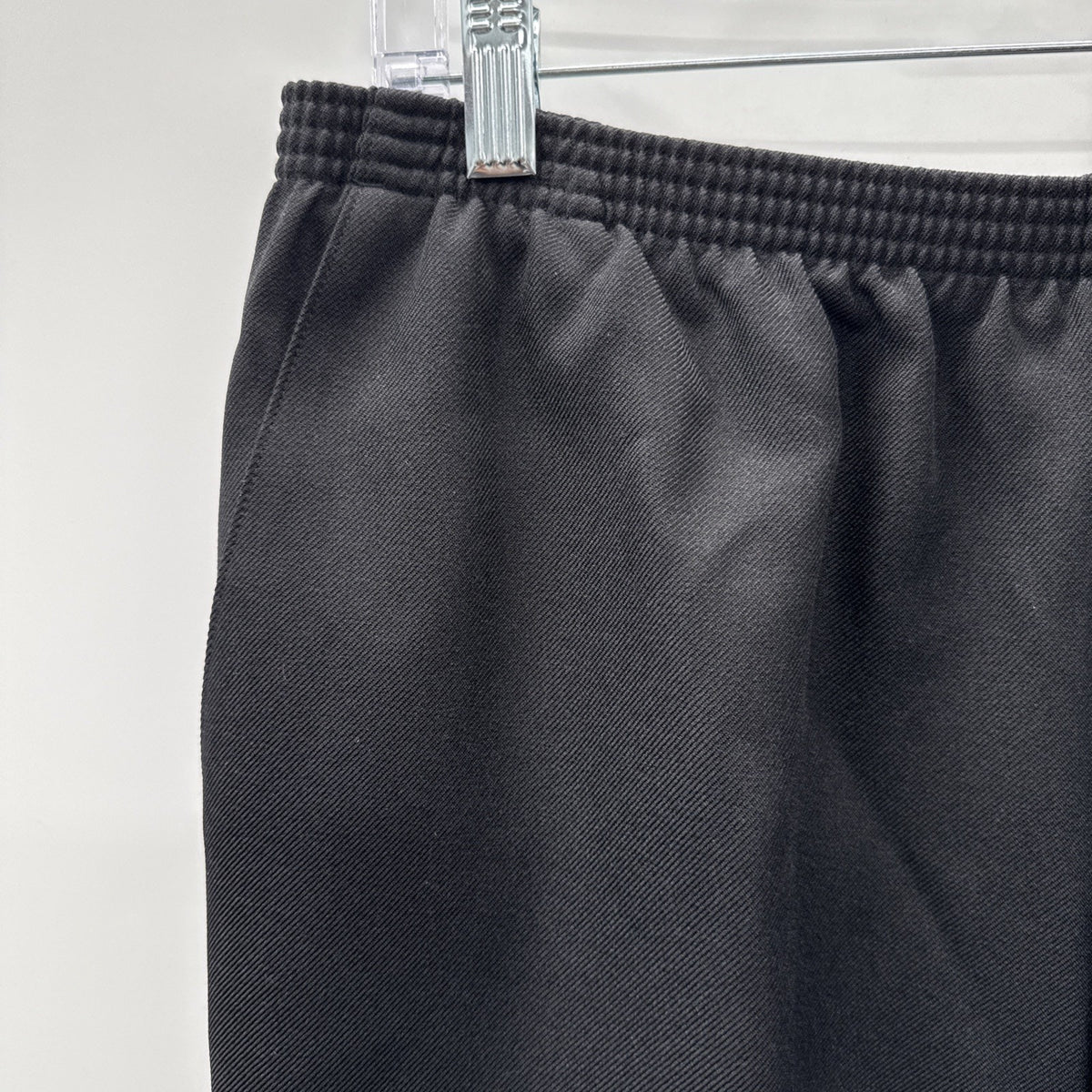 Alfred Dunner Women's Black Stretchy Pull-On Pants w/ 2 Side Pockets Size 14