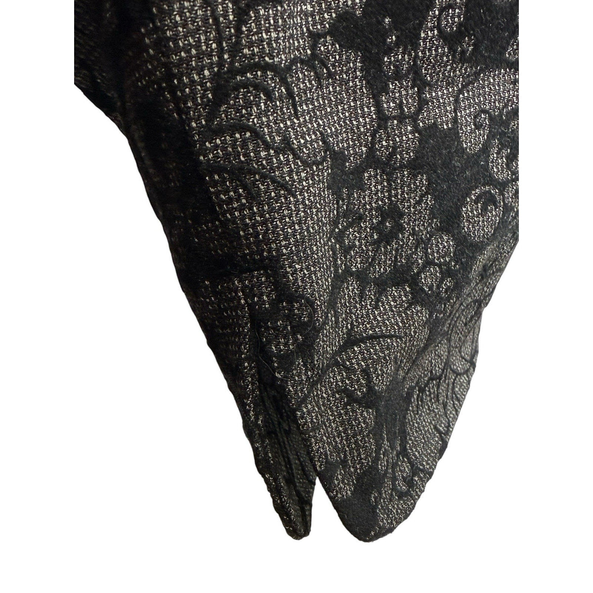 Evan Picone Floral Jacquard Blazer Dark Academia Gothic Romantic Size 16