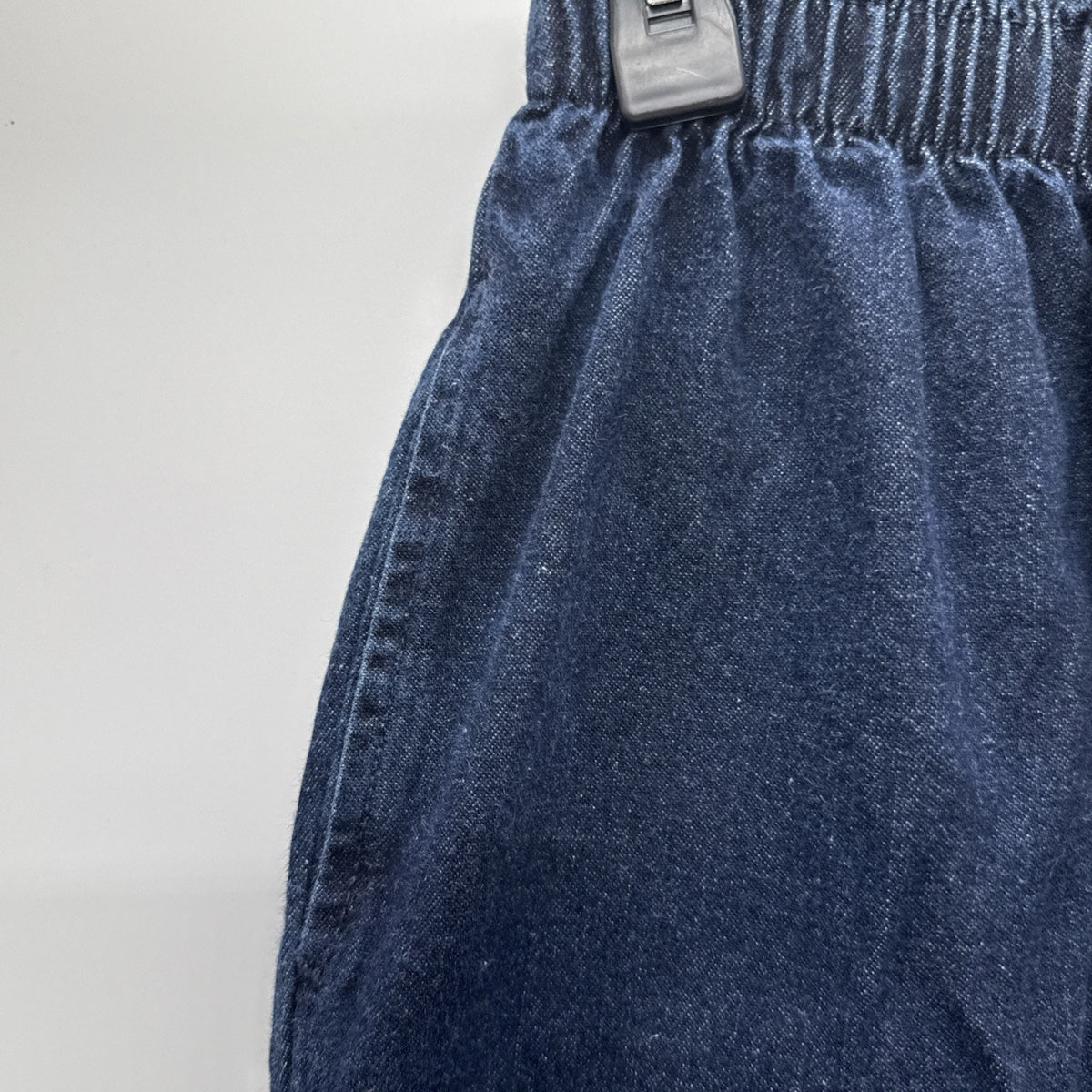 Women Bristol Blues Capris Size 14P Elastic Waist Pull On Pockets