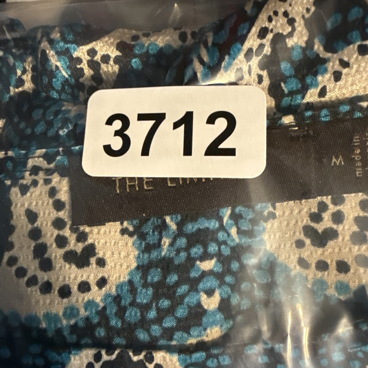 The Limited Women’s Patterned Multicolor Blue Sleeveless Top - Size Medium