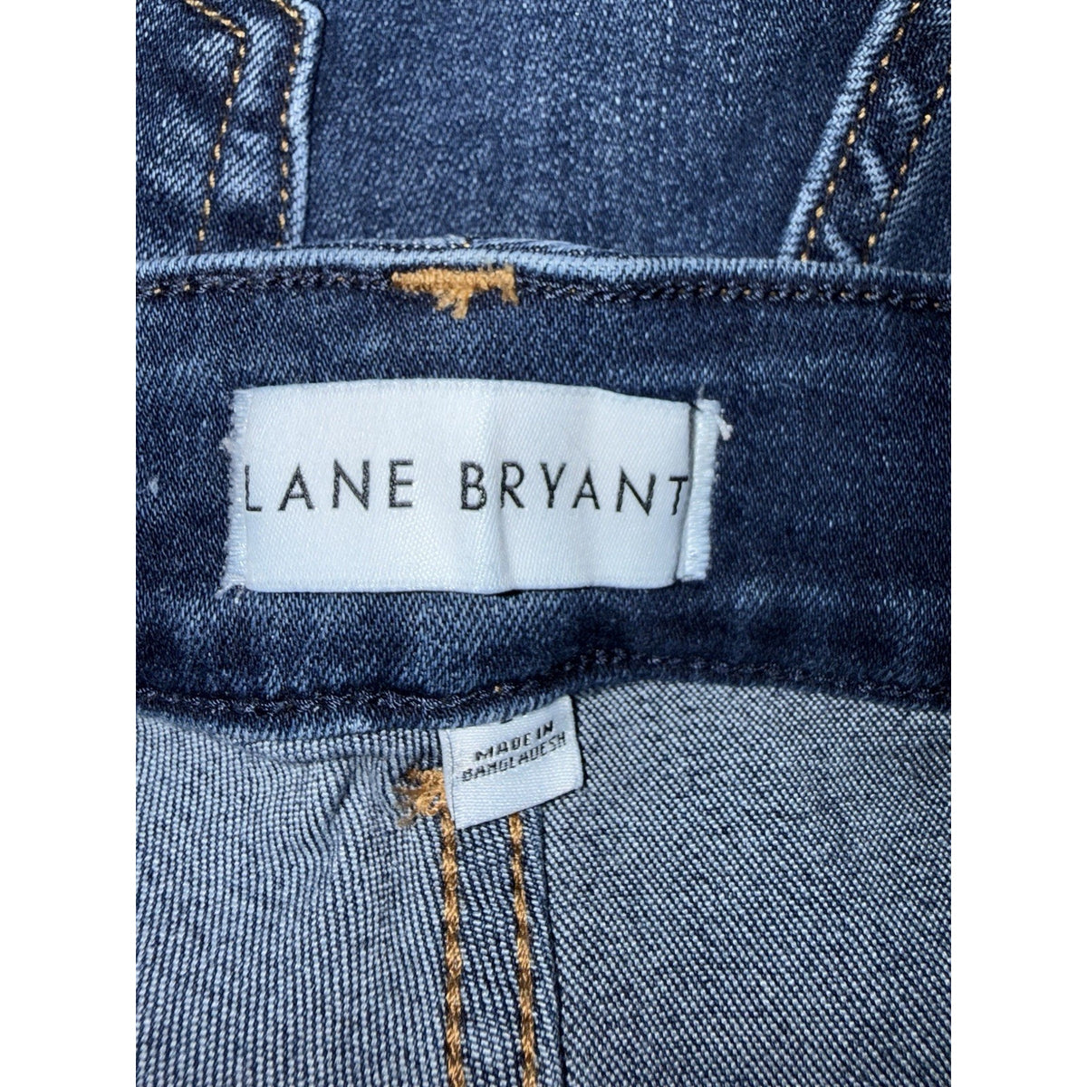 Lane Bryant Bermuda Shorts Sz 24 Curvy High Rise Flex Waist Stretch Denim