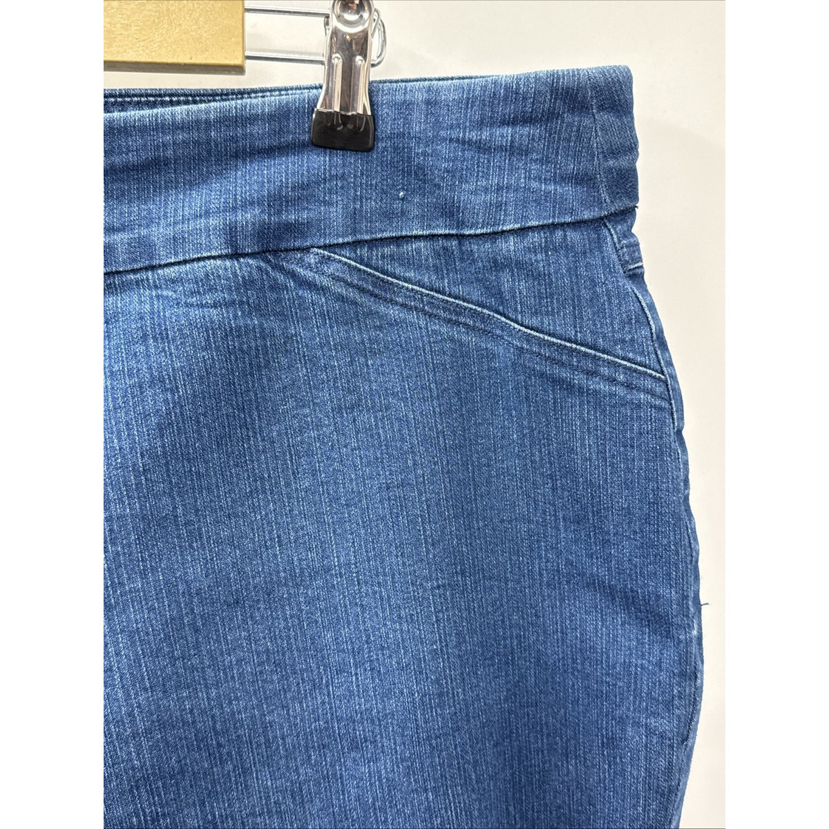 Slim-Sation Denim Jeans Women’s Size 20W Tummy Pannel Pull On Blue pants Stretch