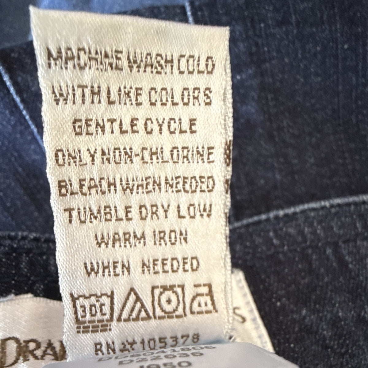 Draper's & Damon's Women’s Petite PXL Black Denim Pull On Straight Leg Pants