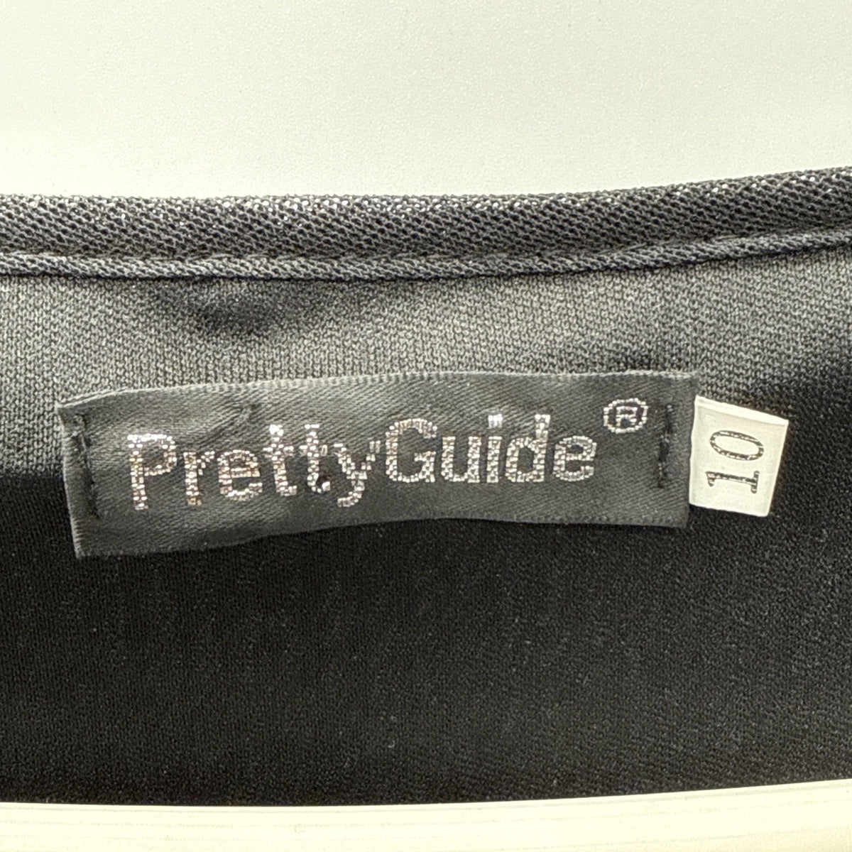 PrettyGuide Green Black Sequin Top Size 10 Dolman Batwing Sleeve Party Holiday