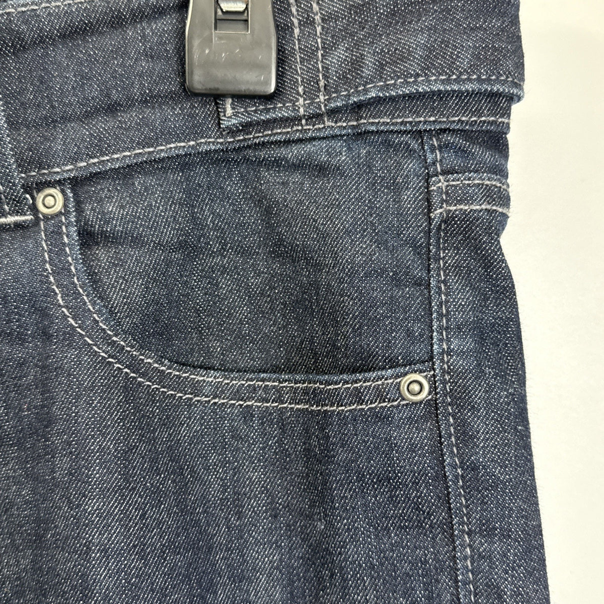Old Navy Denim Capris 16.5 Inseam Womens Size 8 Dark Wash Stretch Classic Rise