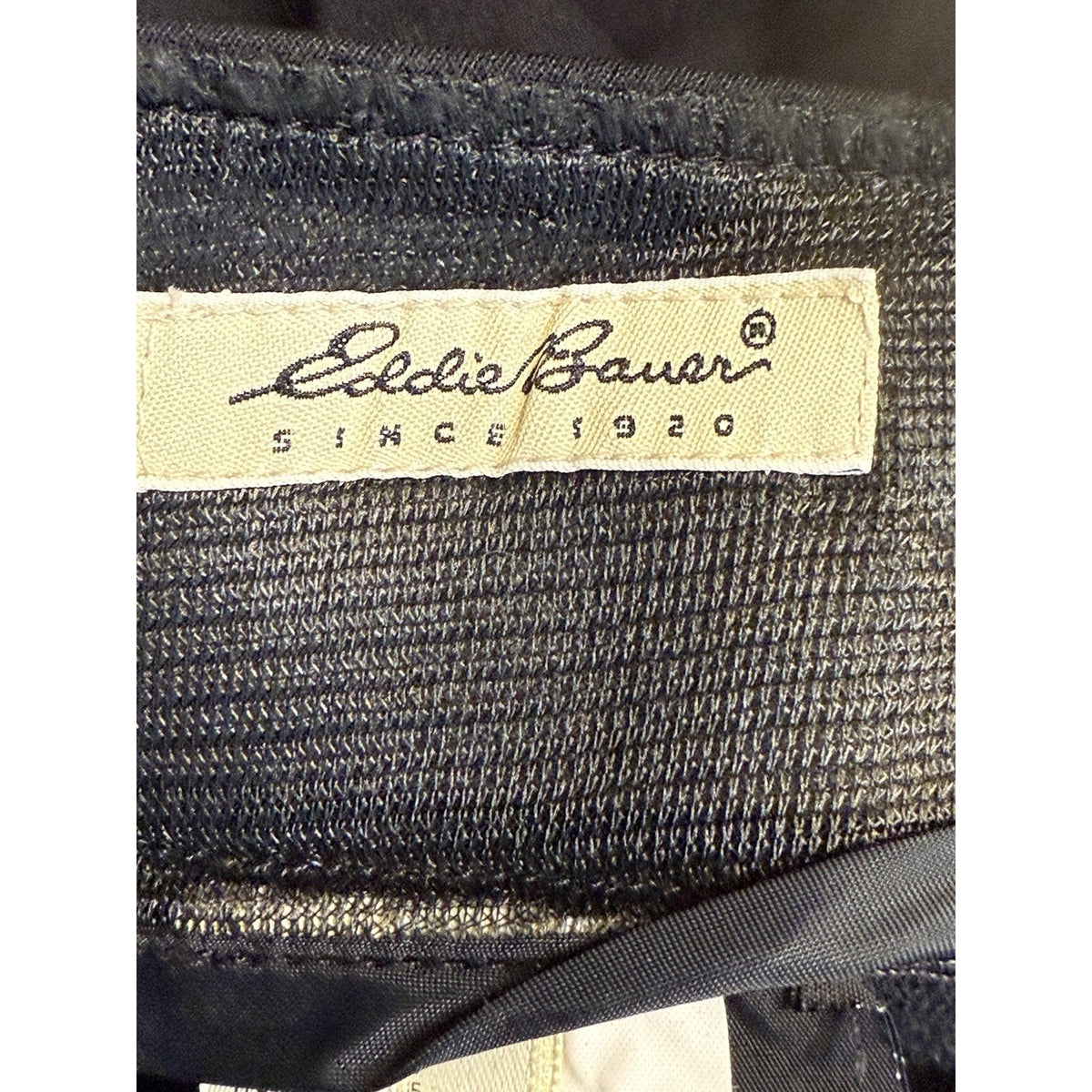 Eddie Bauer Women’s 12 Schoeller Stretch Riding Pants Black Nylon Blend