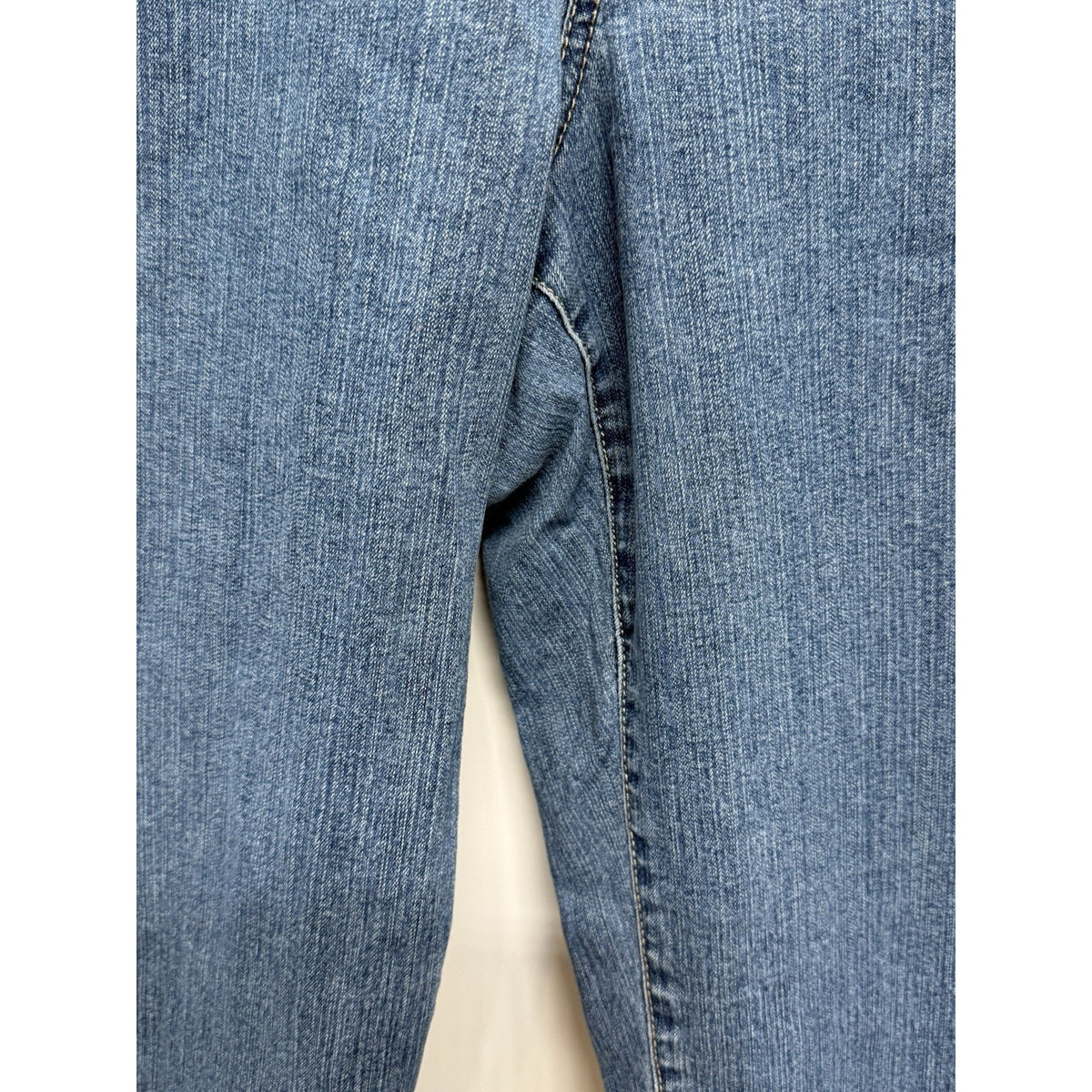 Gloria Vanderbilt Perfect Fit Capris Womens 20W Plus Stretch Denim Embroidered