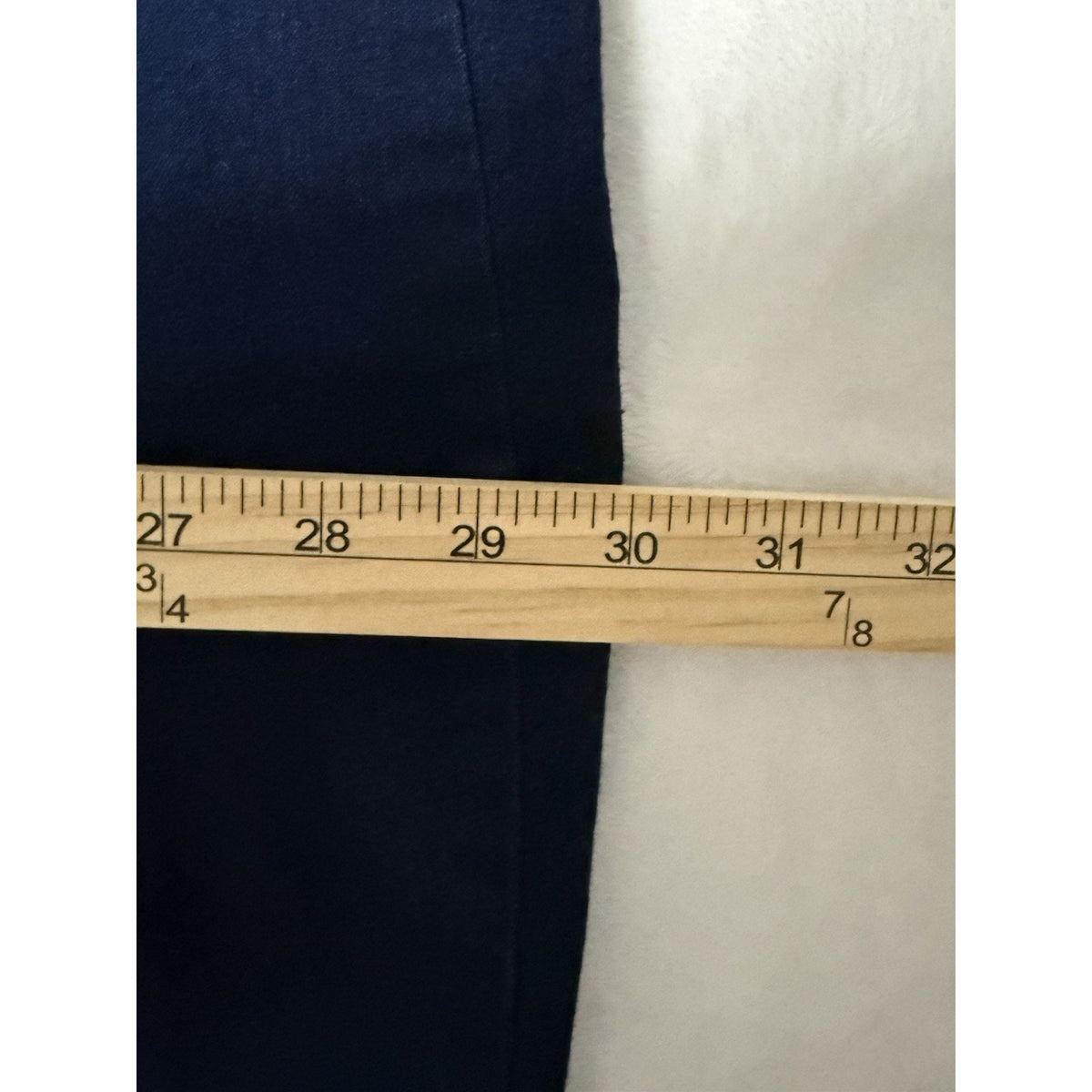 Terra & Sky 5X Pull On Blue 28” Inseam Jegging Jeans Plus Sz Faux Pocket 32W-34W