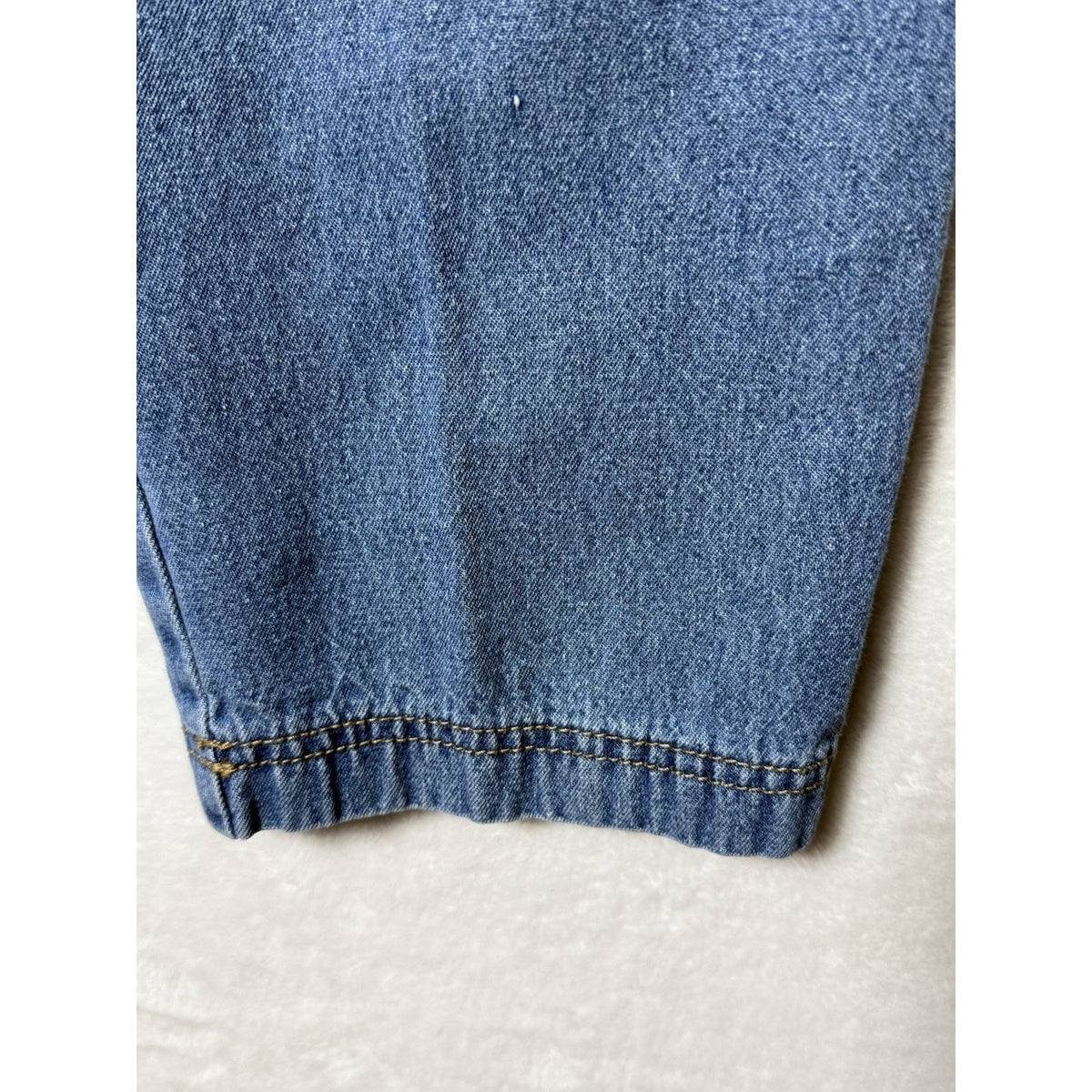 Kim Rogers Women's Petite 8P Blue Medium Wash High Rise Elastic Waist Tapered