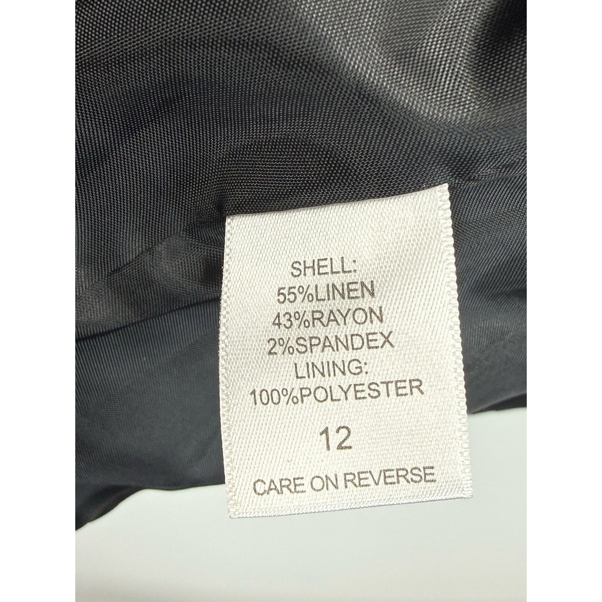 New York & Company Black One Snap Blazer Jacket Size 12 Classic