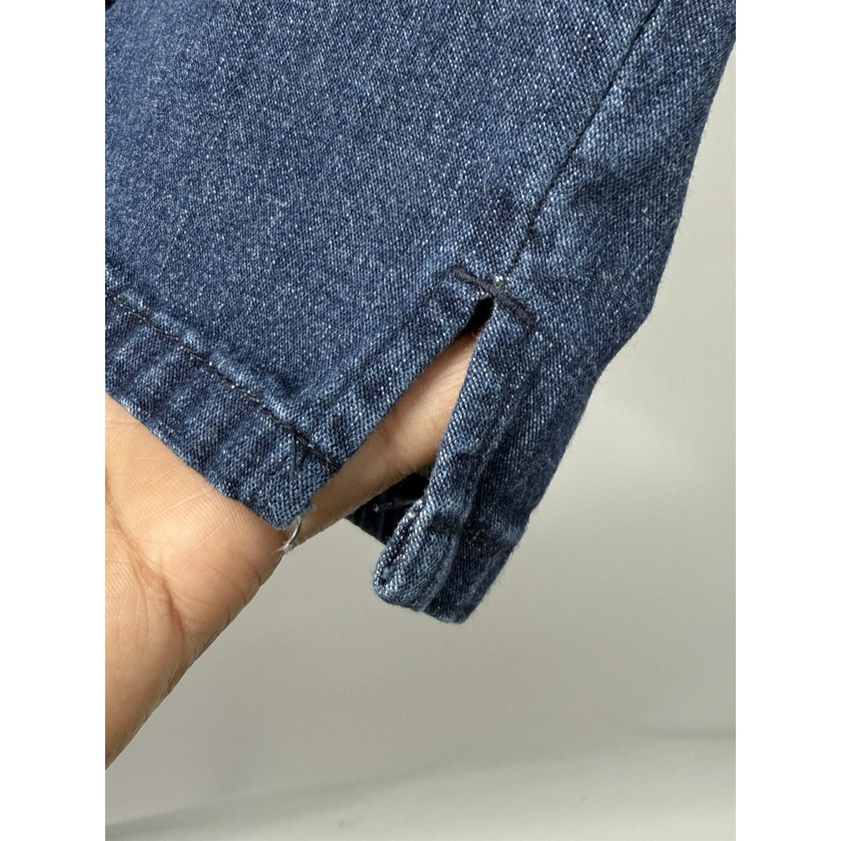 Karen Scott Denim Capri Jeans Womens 8P Petite Blue Stretch Casual Pockets