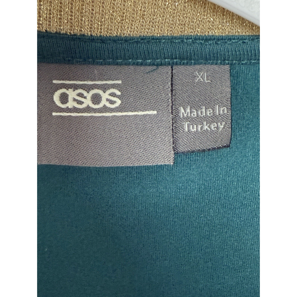 ASOS Tiger Embroidered Bomber Jacket XL Green Gold Zip Streetwear Y2K