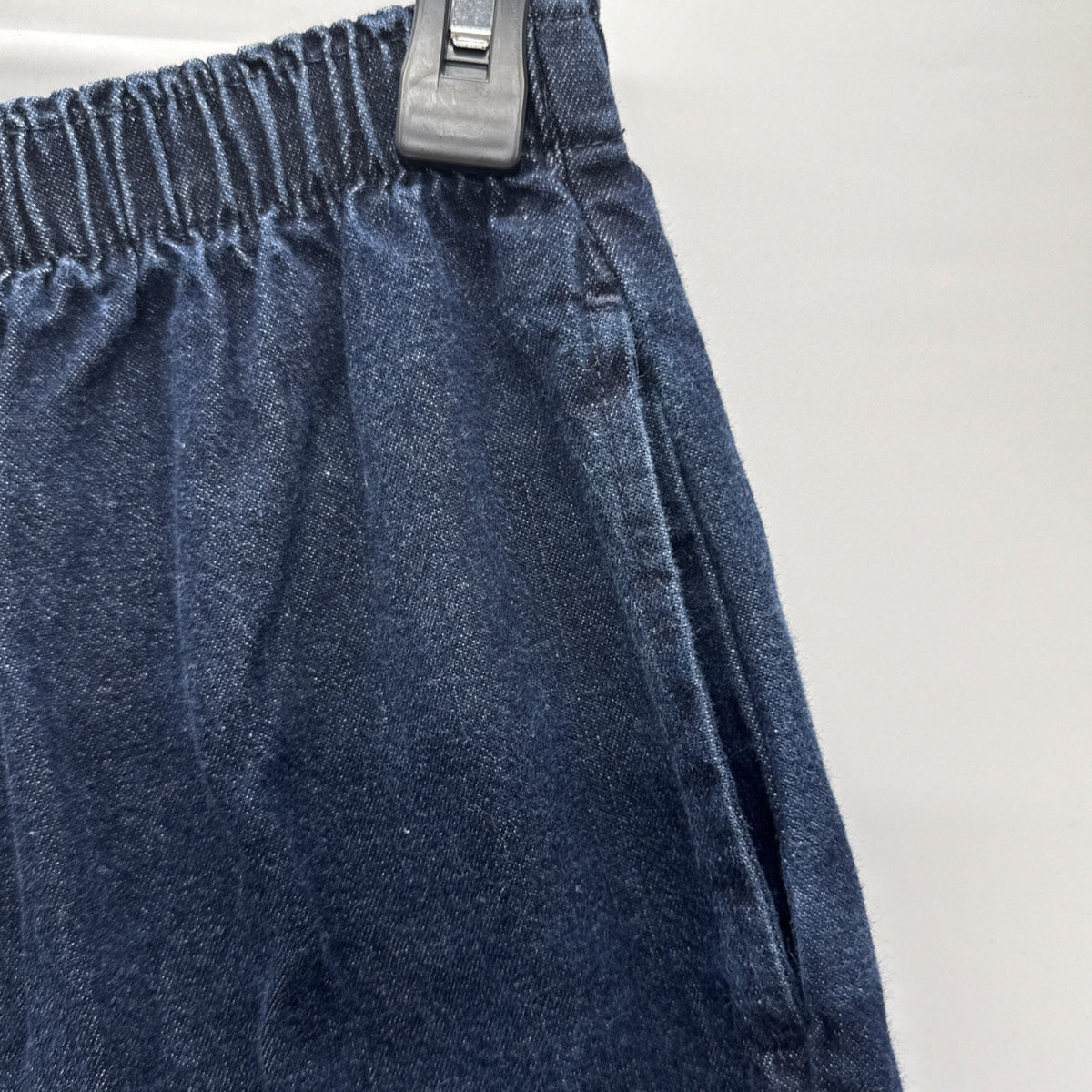 Women Bristol Blues Capris Size 14P Elastic Waist Pull On Pockets