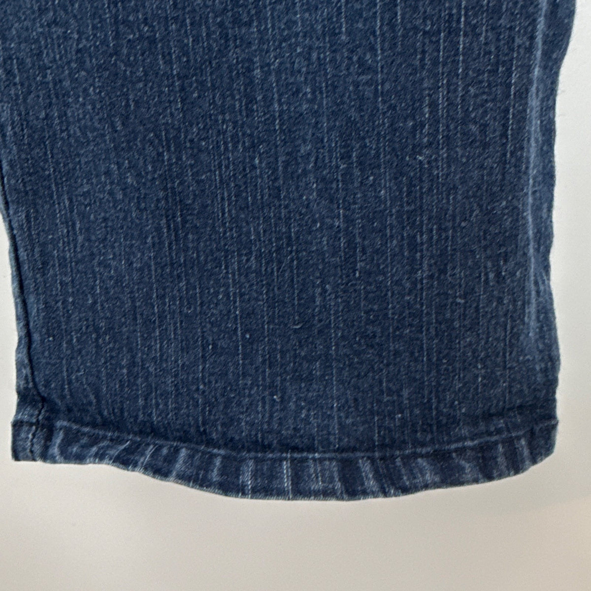 Ruby Rd. Women’s Petite 14P Blue Denim Pants Elastic Waist Straight Leg 27"